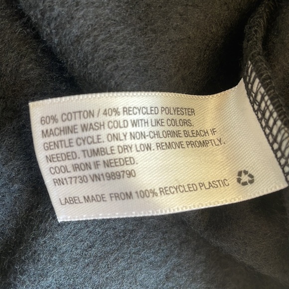 Wild Fable Black Cropped Hooded Sweatshirt - Picture 5 of 11